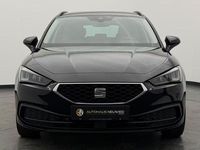 Usado Seat Leon ST 110 HP (80 kW) 2024 Preto Carrinha