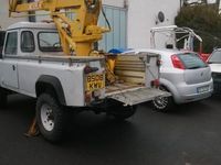 gebraucht Land Rover Defender Hubsteiger Lift Arbeitsbühne 16500 netto