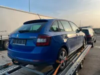 Gebraucht Skoda Rapid Clever 95 PS (69 kW) 2018 Blau Kleinwagen