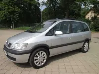 Gebraucht Opel Zafira Njoy 125 PS (91 kW) 2003 Silber Van / Kleinbus