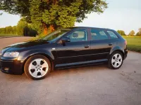 Gebraucht Audi A3 105 PS (77 kW) 2007 Schwarz Kleinwagen