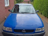 Gebraucht Opel Astra 71 PS (52 kW) 1995 Blau Limousine