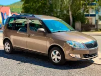 Gebraucht Skoda Roomster 86 PS (63 kW) 2014 Braun Van / Kleinbus