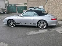 Gebraucht Porsche 911 Carrera 4 Cabriolet 320 PS (235 kW) 2003 Silber Cabrio