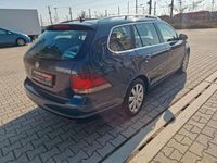 Gebraucht VW Golf VI Comfortline 105 PS (77 kW) 2010 Blau Kleinwagen