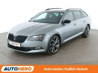 Gebraucht Skoda Superb SportLine 220 PS (161 kW) 2017 Seda business/business grey Kombi