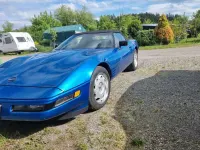 Gebraucht Corvette C4 306 PS (225 kW) 1992 Blau Cabrio