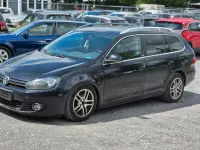 Gebraucht VW Golf VI Style 105 PS (77 kW) 2011 Schwarz Kleinwagen