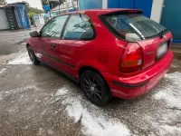 Gebraucht Honda Civic 75 PS (55 kW) 1997 Rot Kleinwagen