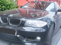 Gebraucht BMW 116 122 PS (89 kW) 2008 Schwarz Kleinwagen
