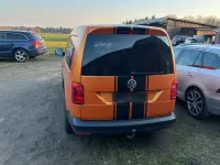 Gebraucht VW Caddy 102 PS (75 kW) 2019 Orange Van / Kleinbus