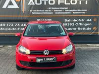 Gebraucht VW Golf VI 80 PS (58 kW) 2009 Rot Kleinwagen