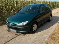 Gebraucht Peugeot 206 60 PS (44 kW) 2005 Grün Kleinwagen