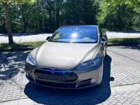 Usado Tesla Model S 395 kW (538 CV) 2016 Marrón Utilitario