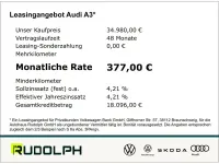Używany Audi A3 Advanced 150 KM (110 kW) 2025 Szary Sedan/Limuzyna