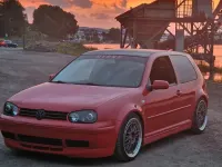 Gebraucht VW Golf IV GTI 75 PS (55 kW) 2001 Rot Kleinwagen
