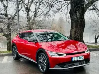 Gebraucht Kia EV6 125 kW (170 PS) 2021 Rot SUV