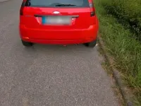Gebraucht Ford Fiesta 80 PS (58 kW) 2006 Rot Kleinwagen