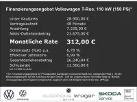 Gebraucht VW T-Roc Goal 150 PS (110 kW) 2025 Deep black perleffekt SUV