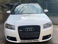 Gebraucht Audi A3 S-Line 170 PS (125 kW) 2008 Weiß Kleinwagen