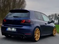 Gebraucht VW Golf VI GTI 211 PS (155 kW) 2009 Blau Kleinwagen