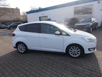 Gebraucht Ford C-MAX Titanium 125 PS (91 kW) 2015 Weiß Van / Kleinbus