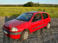 Gebraucht Renault Clio II 75 PS (55 kW) 1999 Rot Kleinwagen
