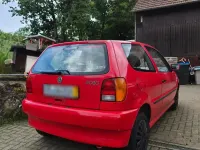 Gebraucht VW Polo Basis 50 PS (36 kW) 1998 Rot Kleinwagen