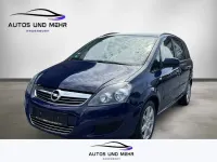 Gebraucht Opel Zafira Family 120 PS (88 kW) 2014 Blau Van / Kleinbus