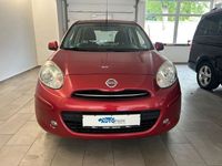 Gebraucht Nissan Micra Acenta 80 PS (58 kW) 2011 Rot Kleinwagen