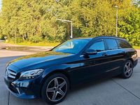 Gebraucht Mercedes C220 204 PS (150 kW) 2018 Blau Kombi