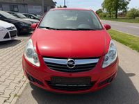 Gebraucht Opel Corsa Basis 60 PS (44 kW) 2007 Rot Kleinwagen
