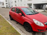 Gebraucht Opel Corsa 80 PS (58 kW) 2007 Rot Kleinwagen