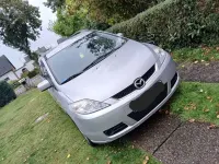Gebraucht Mazda 5 Comfort 116 PS (85 kW) 2006 Silber Van / Kleinbus