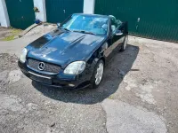 Gebraucht Mercedes SLK320 218 PS (160 kW) 2000 Schwarz Cabrio