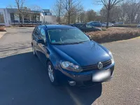 Gebraucht VW Golf VII Match 85 PS (62 kW) 2013 Blau Kombi