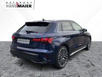 Neu Audi A3 S-Line 150 PS (110 kW) 2025 Navarrablau metallic Limousine