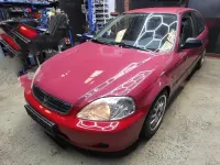 Gebraucht Honda Civic S 90 PS (66 kW) 2000 Rot Coupé