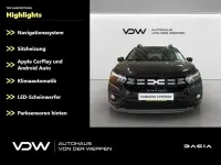 Neu Dacia Sandero Expression 91 PS (66 kW) 2026 Schwarz Kleinwagen