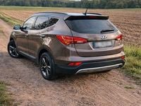 Gebraucht Hyundai Santa Fe Premium 197 PS (144 kW) 2014 Braun SUV