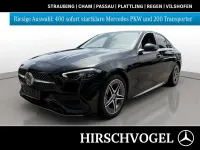 Gebraucht Mercedes C200 AMG line 163 PS (119 kW) 2026 Metalliclack obsidianschwarz m Limousine