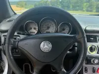 Gebraucht Mercedes SLK200 163 PS (119 kW) 2002 Silber Cabrio