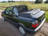 Gebraucht VW Golf Cabriolet Trendline 75 PS (55 kW) 1996 Schwarz Cabrio