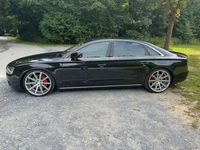 Second-hand Audi A8L 351 CP (258 kW) 2012 Negru Berlinǎ