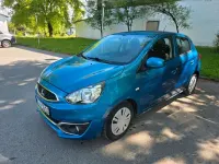 Gebraucht Mitsubishi Space Star Diamant Edition 71 PS (52 kW) 2017 Blau Kleinwagen