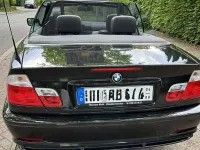 Gebraucht BMW 325 Cabriolet Sport Line 192 PS (141 kW) 2002 Schwarz Cabrio