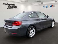 gebraucht BMW 218 d Coupé Advantage HiFi DAB WLAN Navi Bus.