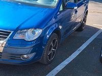 Gebraucht VW Touran 105 PS (77 kW) 2007 Blau Van / Kleinbus