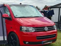 Second-hand VW Caravelle 131 CP (96 kW) 2009 Roșu Van