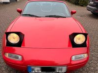 Gebraucht Mazda MX5 115 PS (84 kW) 1991 Rot Cabrio